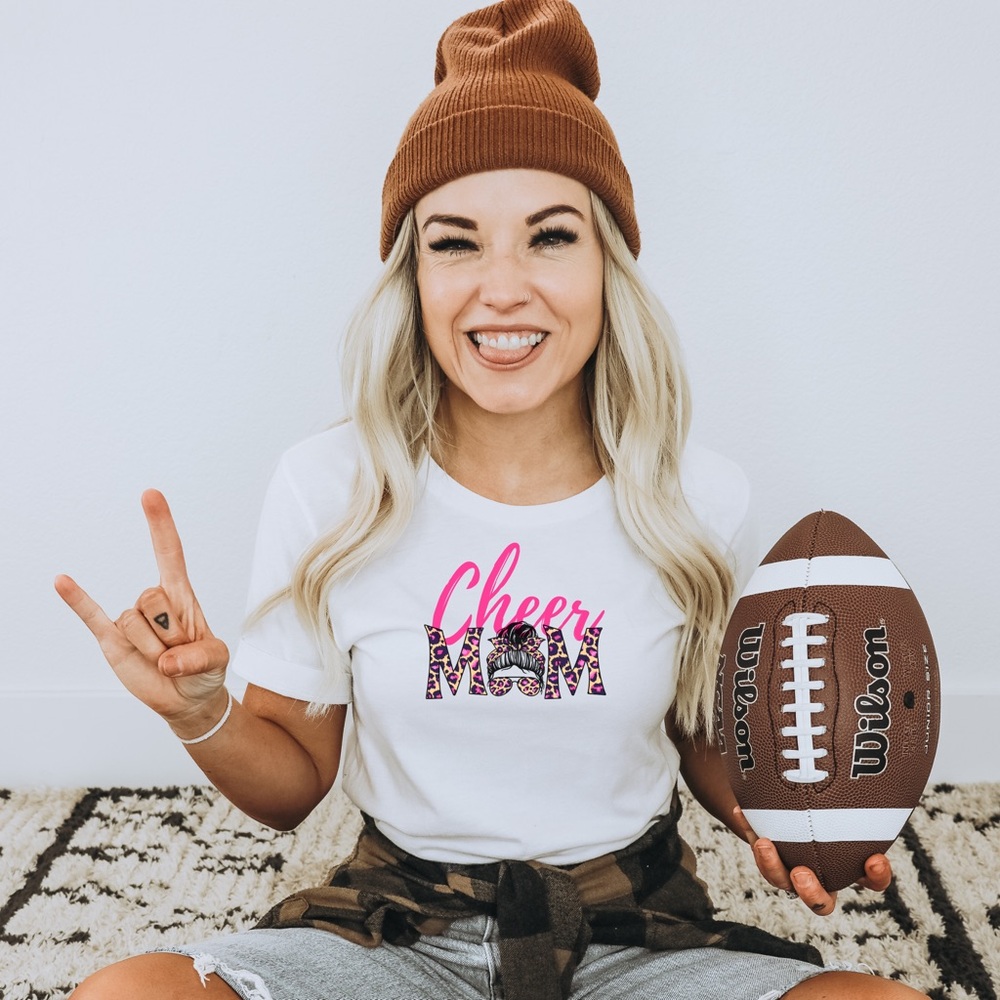 New Cheer Mom Tee Medium